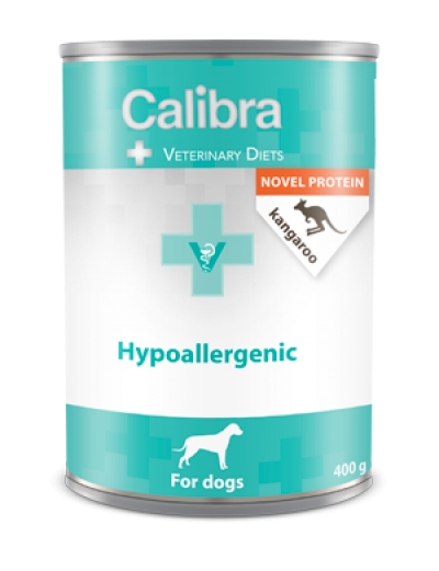 Calibra dog Hypoallergenic Skin and Coat support kangaroo konzerva